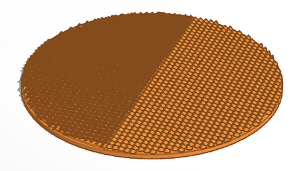 flat and pokey plate